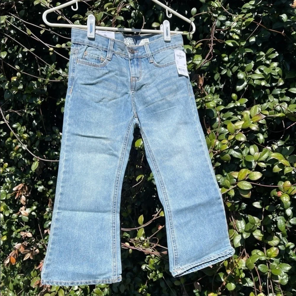 OshKosh B’Gosh Girl’s Faded Bootcut Denim Jeans
